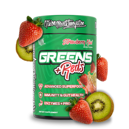 VMI Greens + Reds Superfoods 30 servings (Strawberry Kiwi) 8.68oz