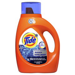 Tide Plus Bleach Turbo Clean Liquid Detergent 46oz