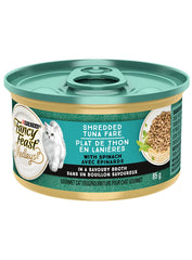 Fancy Feast Medleys Shredded Tuna Fare w/ Spinach 3oz