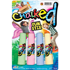 Jaru Chalked Fun Stix 4pc