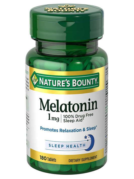 Nature's Bounty Melatonin 1mg (180 tablets)