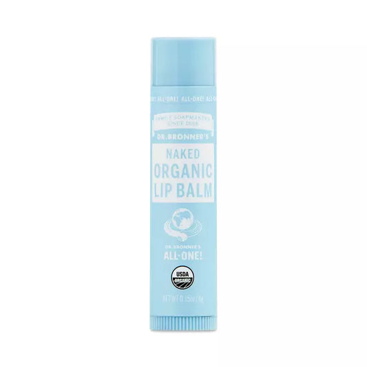 Dr. Bronner's Naked Organic Lip Balm 0.15oz