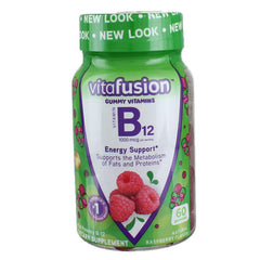 Vitafusion B12 1000mcg (60 gummies raspberry flavored)