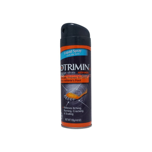 Lotrimin Antifungal Liquid Spray for Athlete's Foot Cools the Burn 4.6 oz