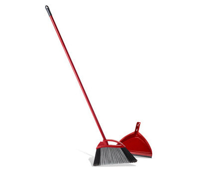 O-Cedar Powercorner Angle Broom & Dustpan
