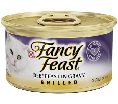 Fancy Feast Beef Feast in Gravy Grilled 3oz