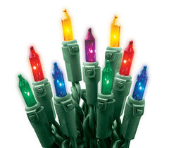 Holiday Wonderland Multicolored Mini Lights 11.23ft