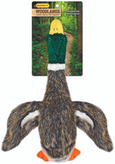 Ruffin' It Woodlands Wildlife Dog Toy with Squeaker