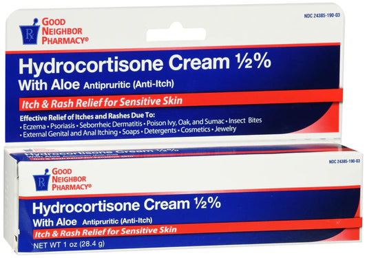 Good Neighbor Pharmacy Hydrocortisone Cream 0.5% with Aloe
