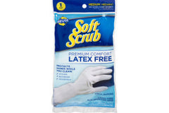 Soft Scrub Premium Comfort Latex Free Vinyl Gloves Medium 1pair