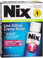 Nix Lice Killing Creme Rinse 2 oz