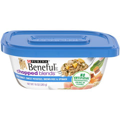 Beneful Chopped Blends w/ Turkey, Sweet Potatoes, Brown Rice & Spinach 10oz