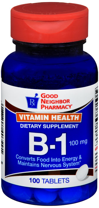 Good Neighbor Pharmacy Vitamin B-1 100mg (100 tablets)