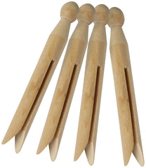 Honey Can Do 24pk Traditional Wood Clothespins