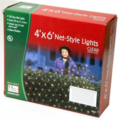 Holiday Wonderland Net-Style Lights 150 Clear Bulbs