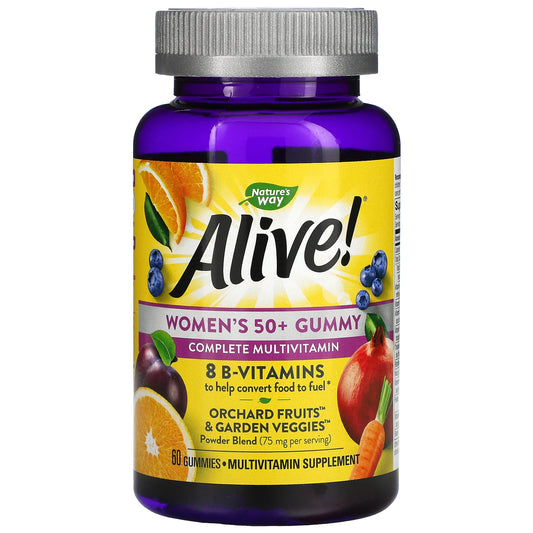 Nature's Way Alive! Women's 50+ Multivitamin 60 gummies