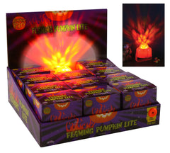 Flaming Pumpkin Lite 1ct