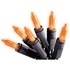 Sylvania Halloween Series Mini Lights 100 Orange