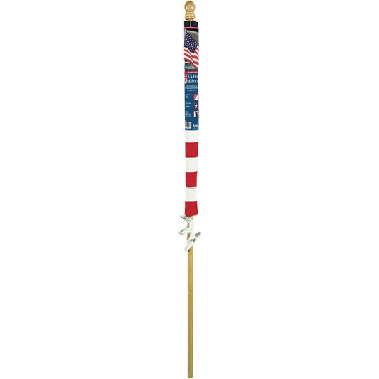 Annin Flagmakers U.S. Banner Flag & Pole