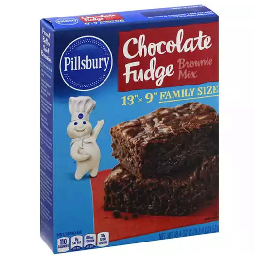 Pillsbury Chocolate Fudge Brownie Mix 18.4oz