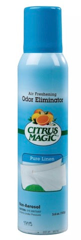 Citrus Magic Pure Linen Air Freshening Odor Eliminator 3.6oz