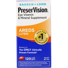 PreserVision AREDS Lutein Vitamin & Mineral 120softgels