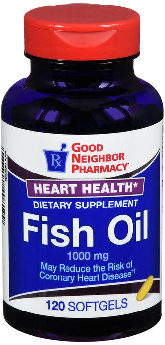 Good Neighbor Pharmacy Fish Oil 1000mg/Omega-3 300mg (120 softgels)