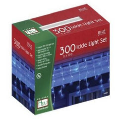 Holiday Wonderland Blue Icicle-Style Lights 19.33ft