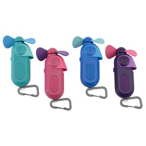 O2COOL Sport Misting Fan Assorted Colors 1ct