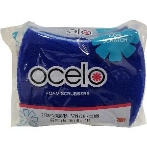 Scotch Brite  Ocelo Non-Scratch Foam Scrubber 2ct
