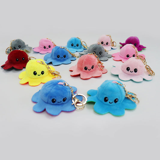 Keychain Reversible Octopus Assorted 1ct