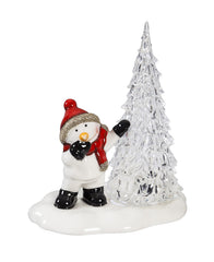 Evergreen LED Ceramic Tabletop Decor 1ct