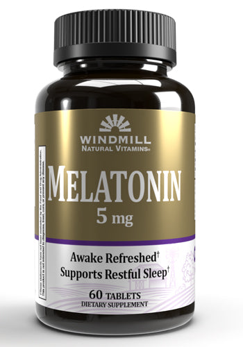 Windmill Natural Vitamins Melatonin 5mg (60 tablets)
