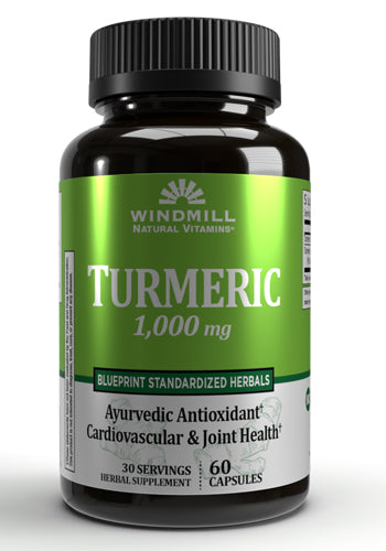 Windmill Natural Vitamins Turmeric 1,000mg (60 capsules)