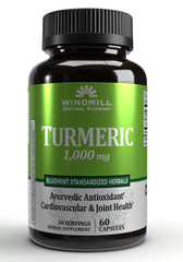 Windmill Natural Vitamins Turmeric 1,000mg (60 capsules)