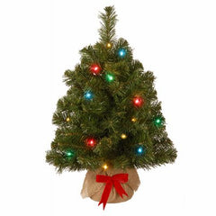 Artificial Pre-Lit Christmas Tree Noble Fr