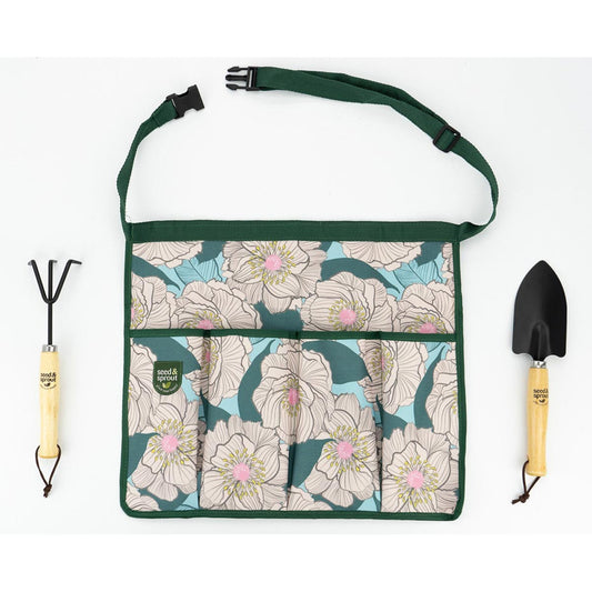 Seed & Sprout Green Thumb Gardening Set Botanical Bloom