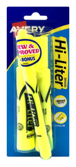 Avery Hi-Liter 2ct (bonus marker)