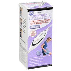 Cara Moist/Dry King Size Deluxe Heating Pad with Select Heat Switch
