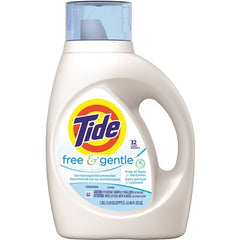 Tide Free & Gentle Deterergent for Sensitive Skin 32Loads 46oz