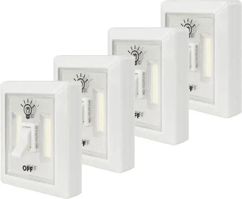 Litez All Micro Wireless Light Switch 4pk