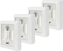 Litez All Micro Wireless Light Switch 4pk
