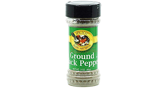 Spiceco Ground Black Pepper 2.0oz