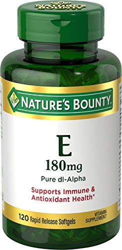 Nature's Bounty E 180mg (120 rapid release softgels)