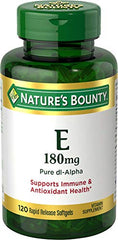Nature's Bounty E 180mg (120 rapid release softgels)