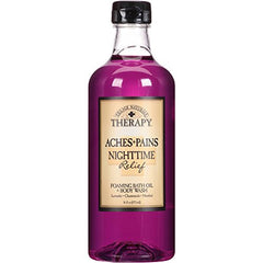 Village Naturals Therapy Aches + Pains Muscle Relief Foaming Bath Oil & Body Wash 16 oz