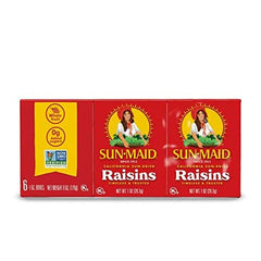Sunmaid Raisins 6-1oz Boxes