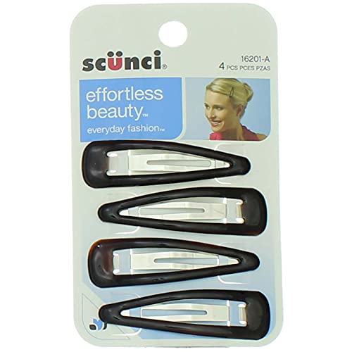 Scunci Snap Clips 4pcs