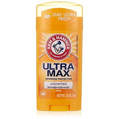 Arm&Hammer Ultra Max A/P Deodorant Solid Unscented 2.6oz