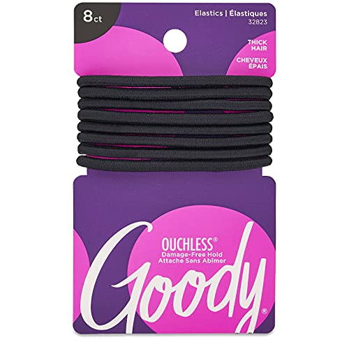 Goody Elastics Large Black 8ct